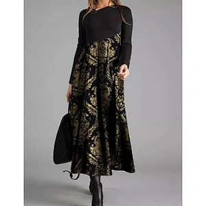 women's fashion casual printed dress