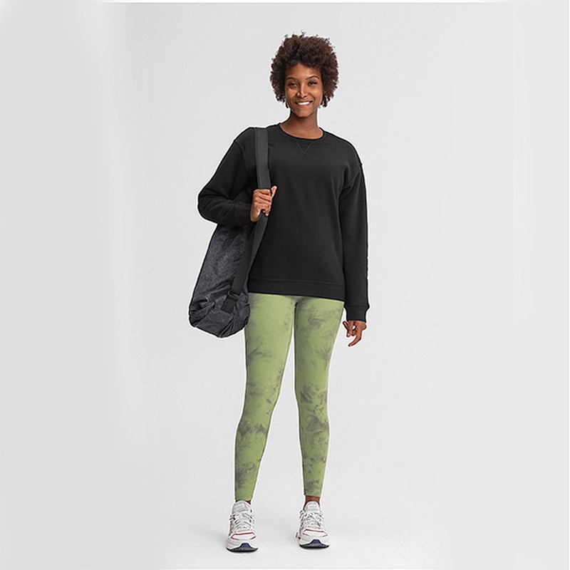 women's casual pullover printed pattern sweatshirt