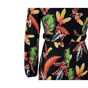 women's fashion casual printed dress