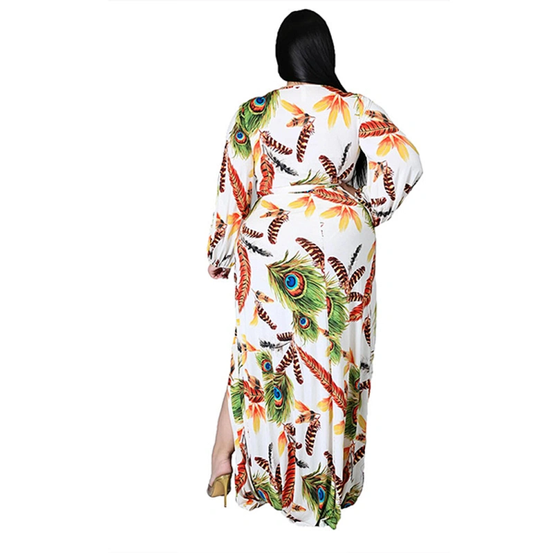 women's fashion casual printed dress