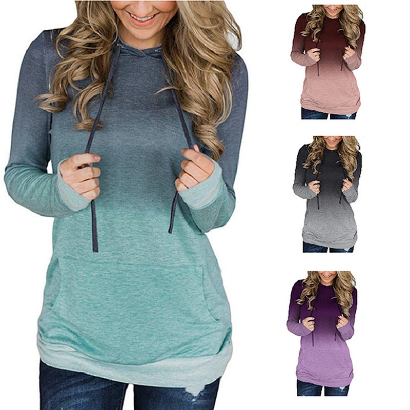 women's casual pullover printed pattern sweatshirt