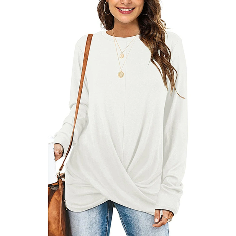 women's fashion loose casual top Blouses