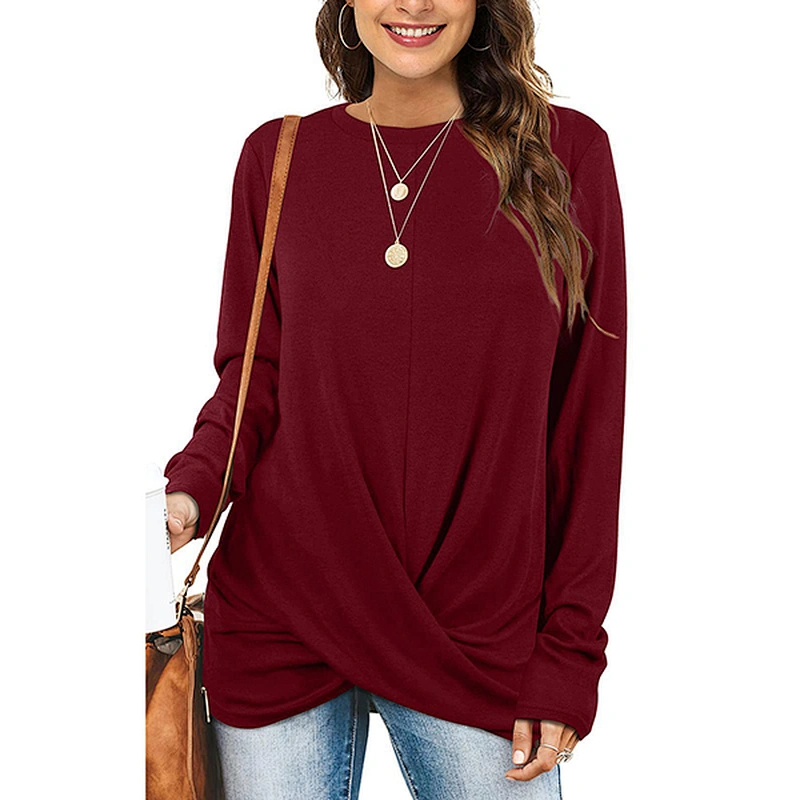 women's fashion loose casual top Blouses
