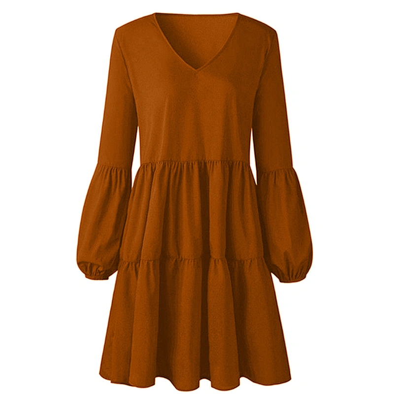 women's fashion casual printed dress