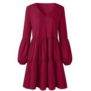 women's fashion casual printed dress
