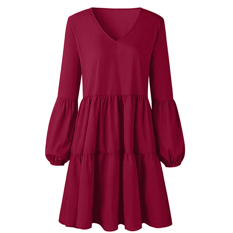 women's fashion casual printed dress