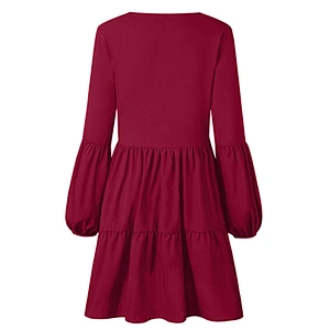 women's fashion casual printed dress