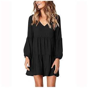 women's fashion casual printed dress