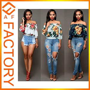 women's fashion loose casual top Blouses