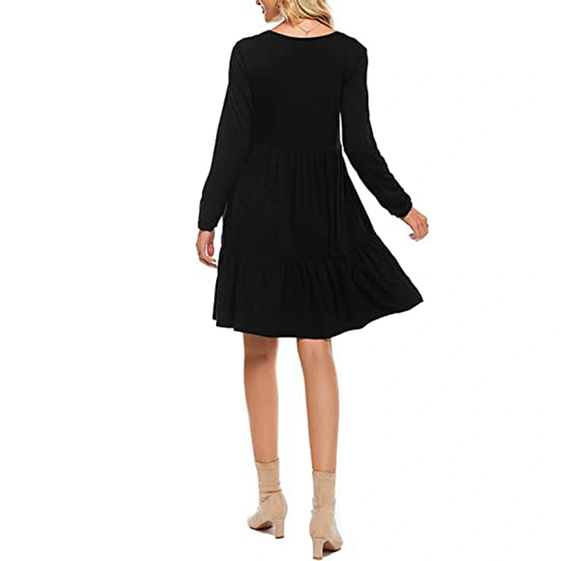 women's fashion casual printed dress