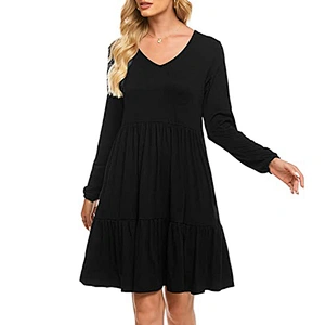 women's fashion casual printed dress