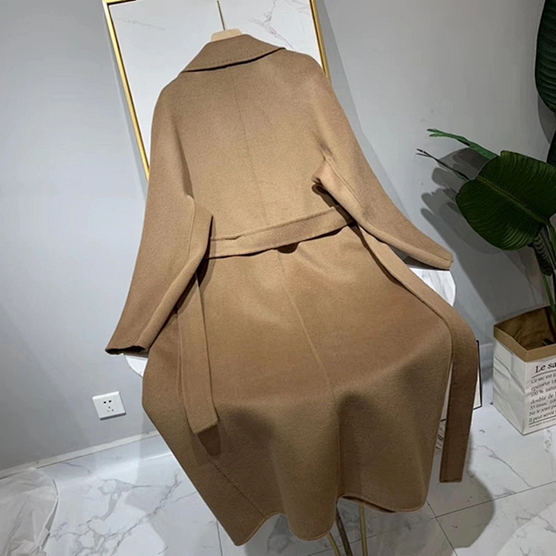 women's fashion casual long cape coat