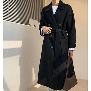 women's fashion casual long cape coat