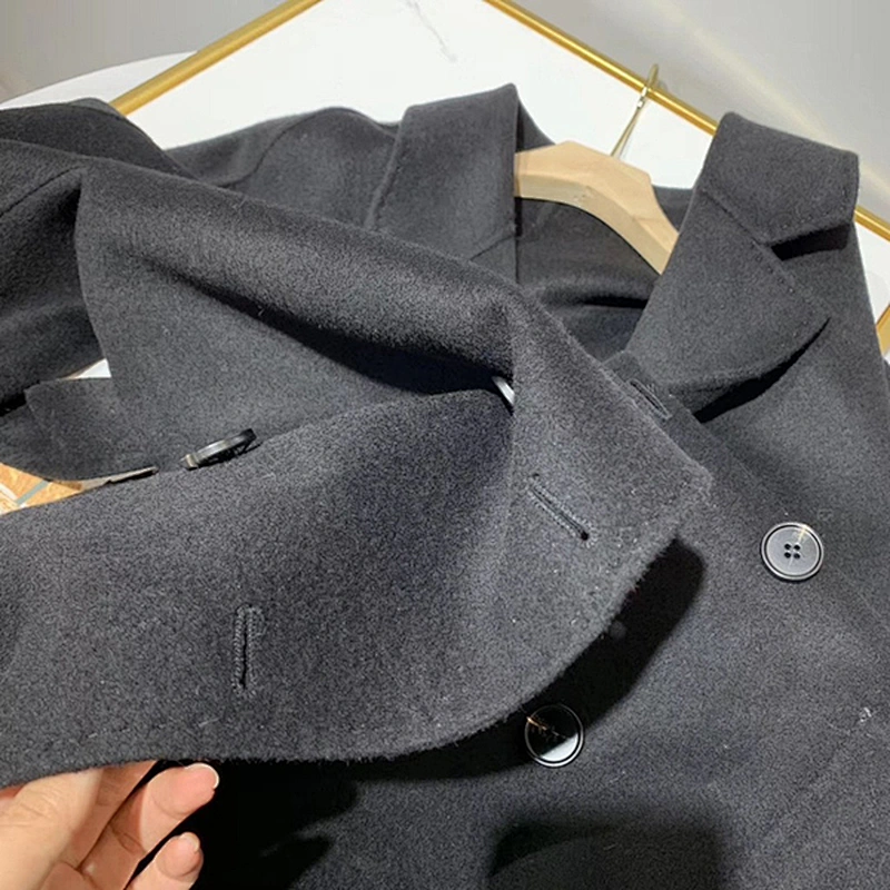 women's fashion casual long cape coat