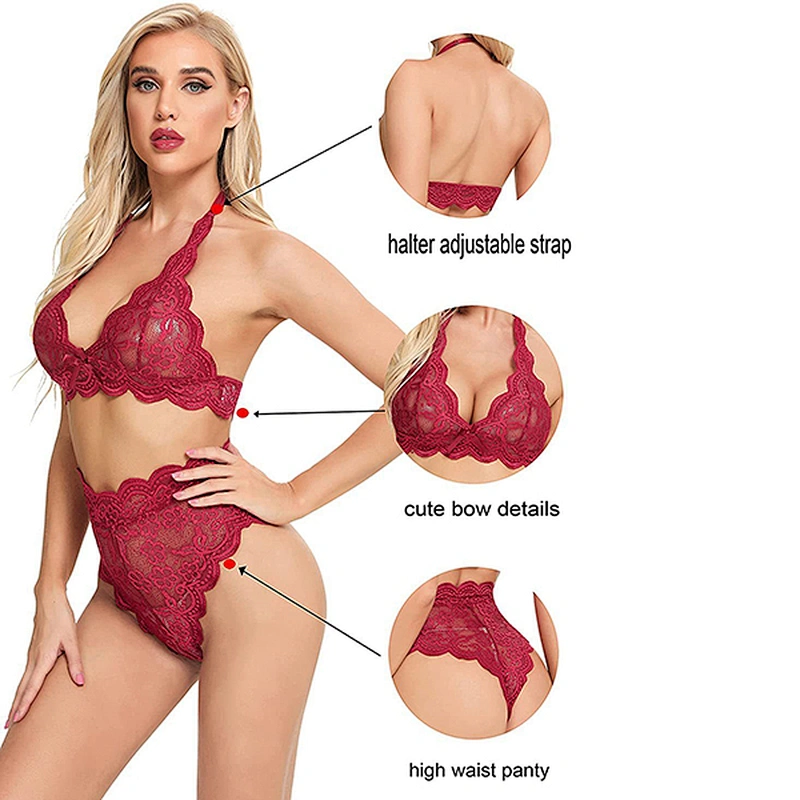 women's casual lace embroidery sexy lingerie