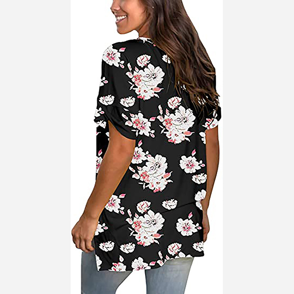 Fashion Casual Simple Printed Women's T-Shirt