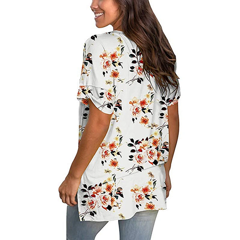 Fashion Casual Simple Printed Women's T-Shirt