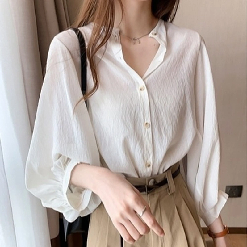 women's fashion loose casual top Blouses