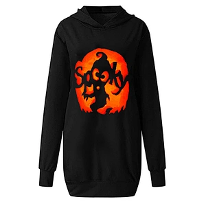 women's casual pullover printed pattern sweatshirt