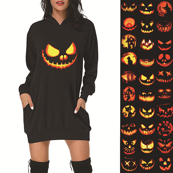 women's casual pullover printed pattern sweatshirt