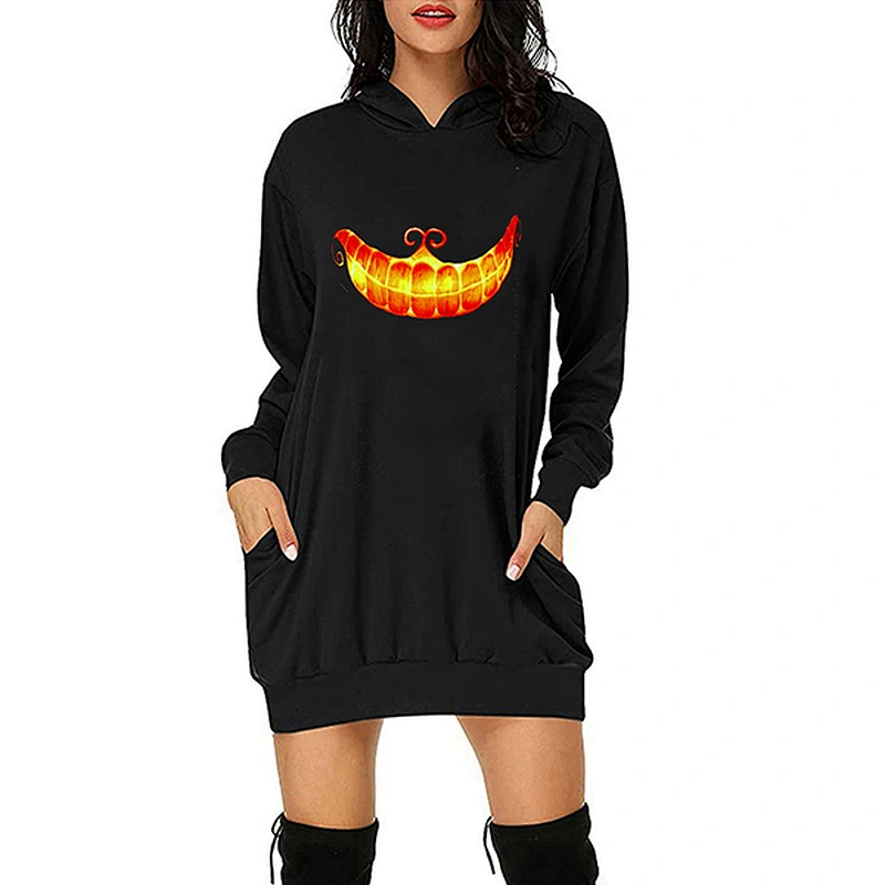 women's casual pullover printed pattern sweatshirt