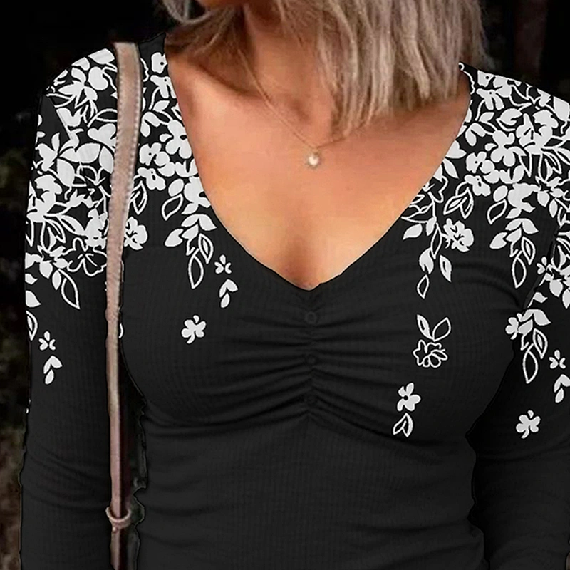 Fashion Casual Simple Printed Women's T-Shirt