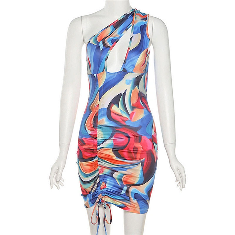 women's fashion casual printed dress