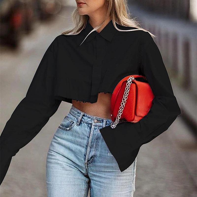 women's fashion loose casual top Blouses