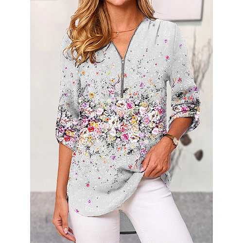 Fashion Casual Simple Printed Women's T-Shirt