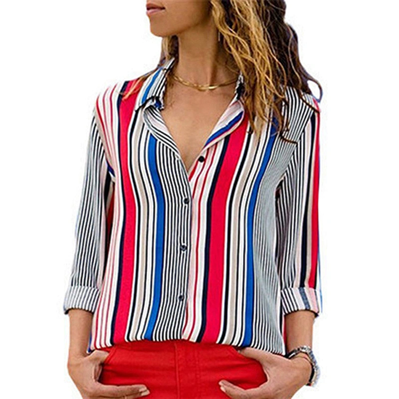women's fashion loose casual top Blouses