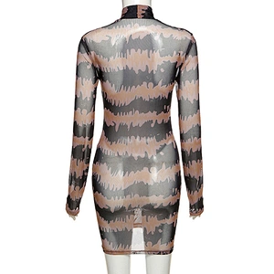 women's fashion casual printed dress