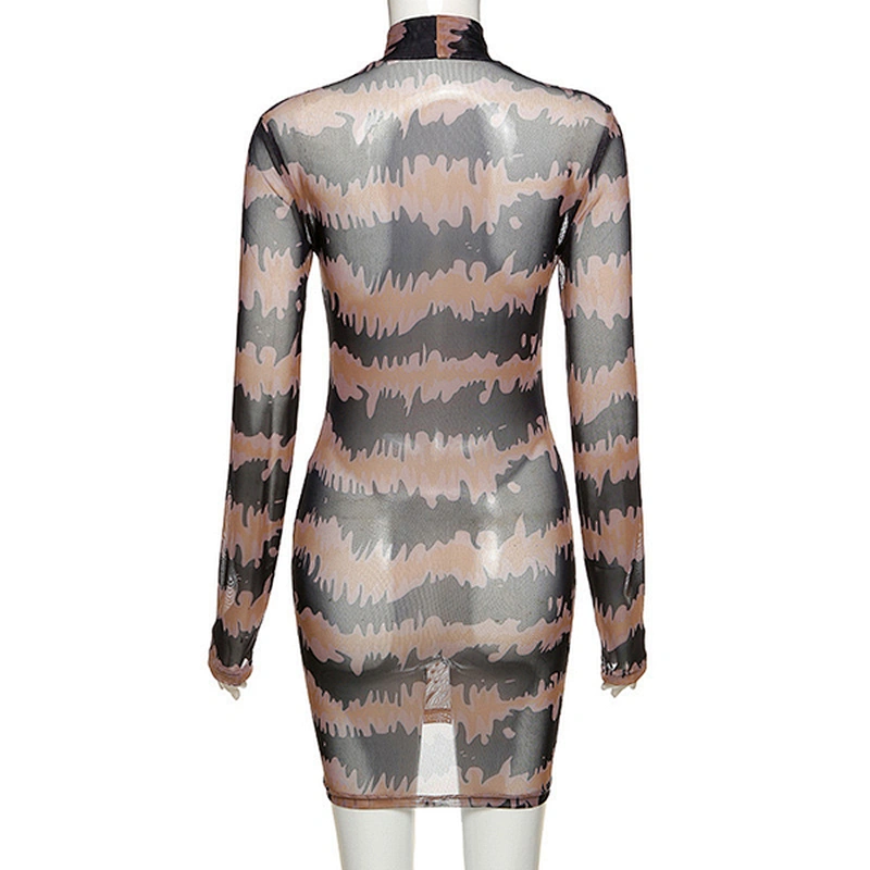 women's fashion casual printed dress