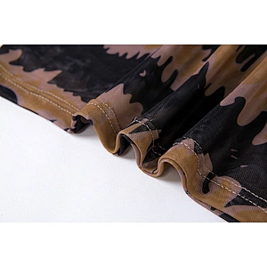 women's fashion casual printed dress