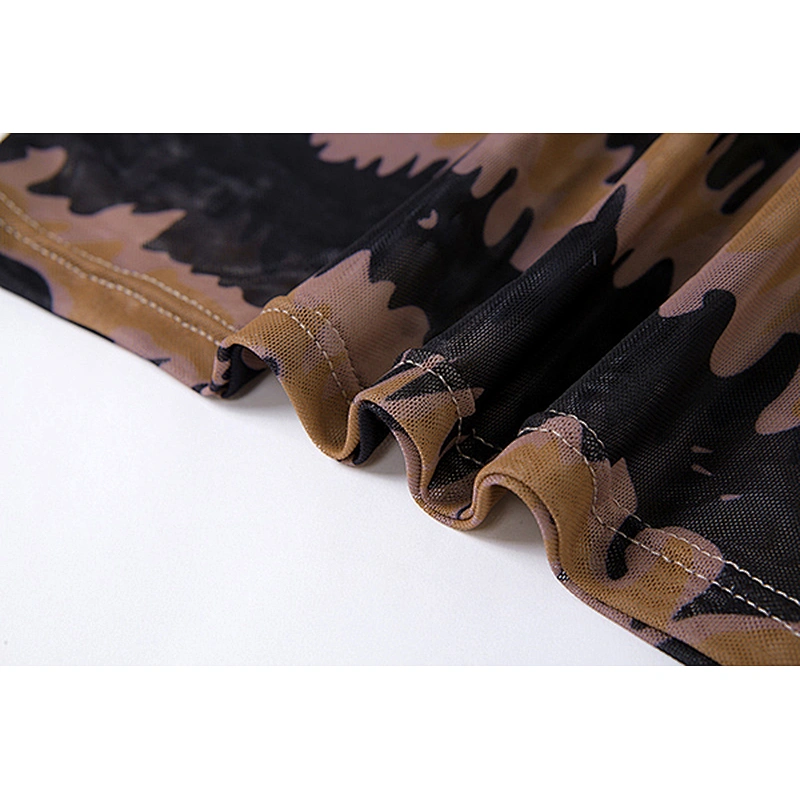 women's fashion casual printed dress