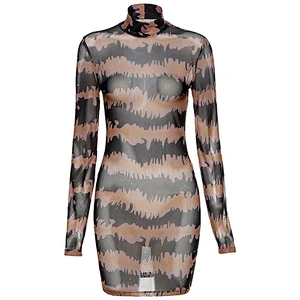 women's fashion casual printed dress