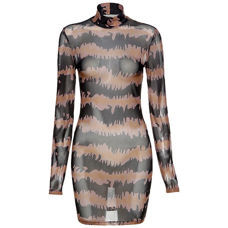 women's fashion casual printed dress