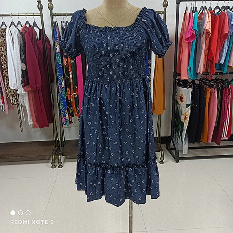 women's fashion casual printed dress