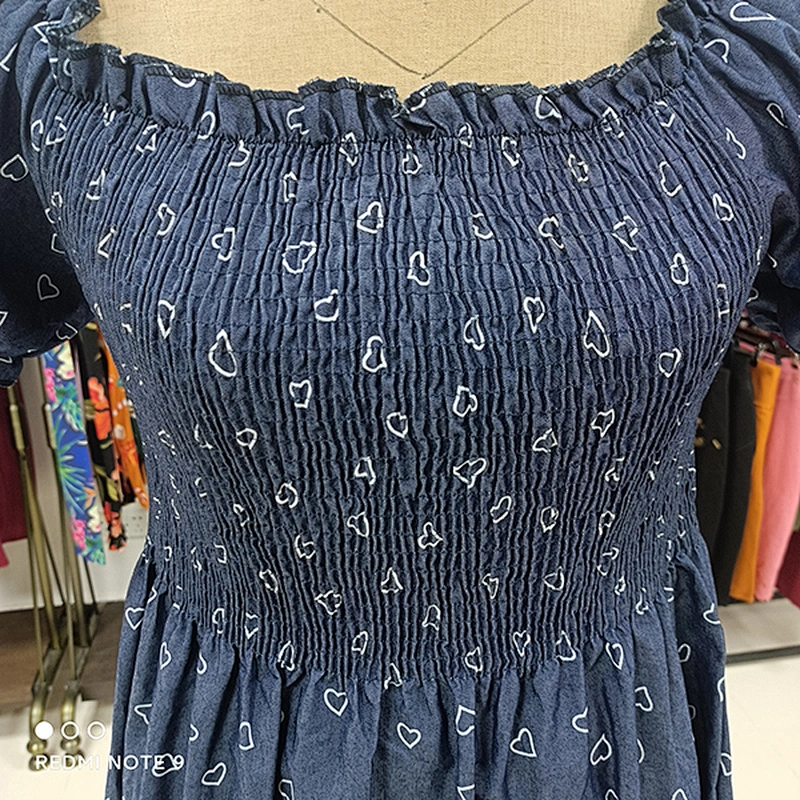 women's fashion casual printed dress