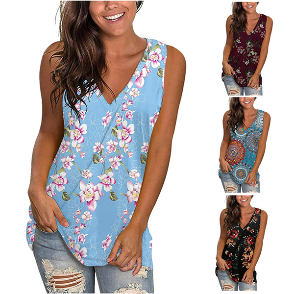 Fashion Casual Simple Printed Women's T-Shirt