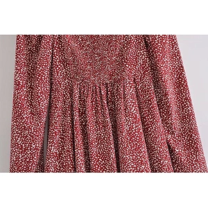 women's fashion casual printed dress