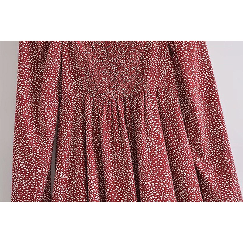 women's fashion casual printed dress