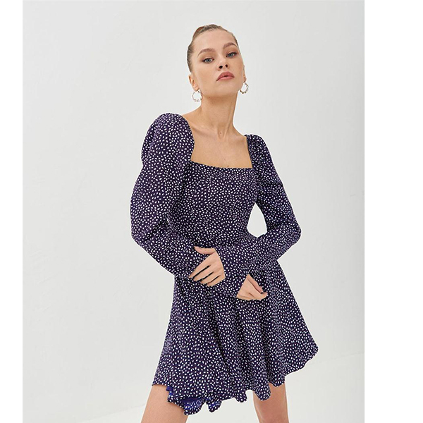 women's fashion casual printed dress