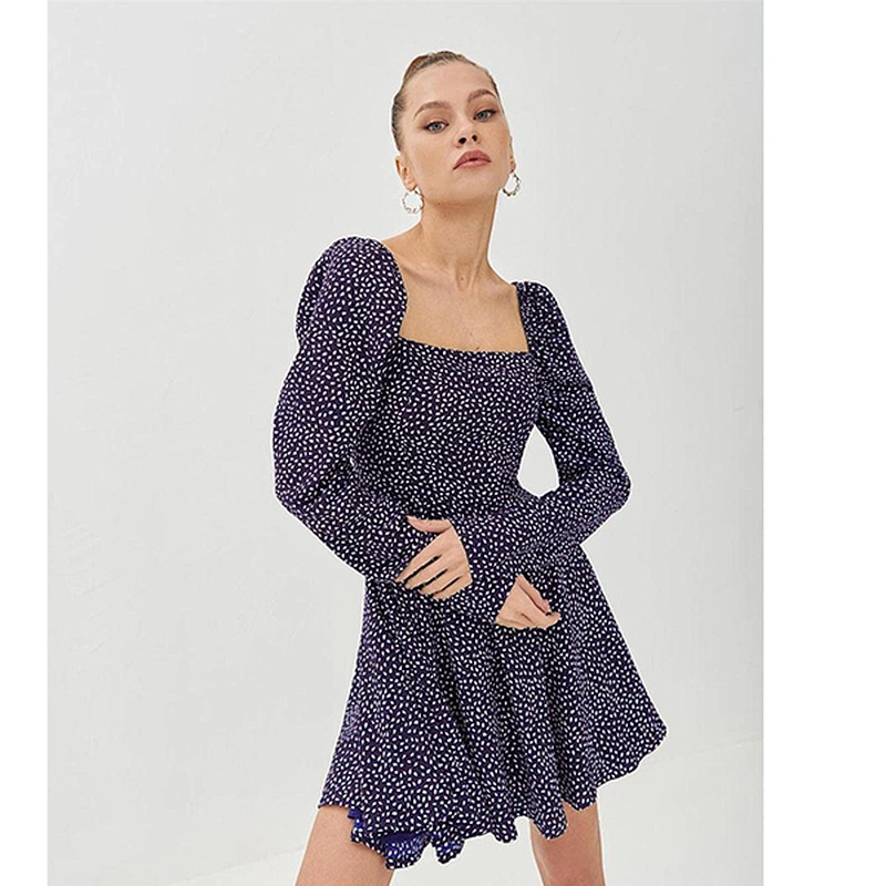 women's fashion casual printed dress