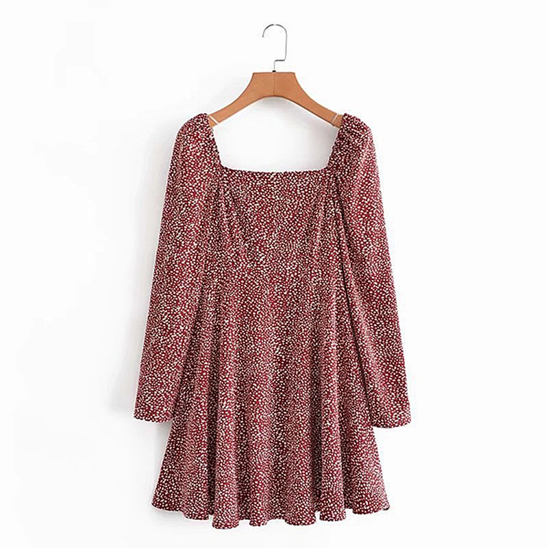women's fashion casual printed dress