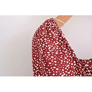 women's fashion casual printed dress