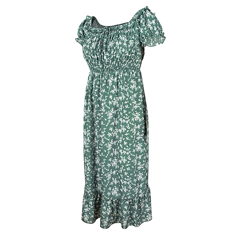 women's fashion casual printed dress