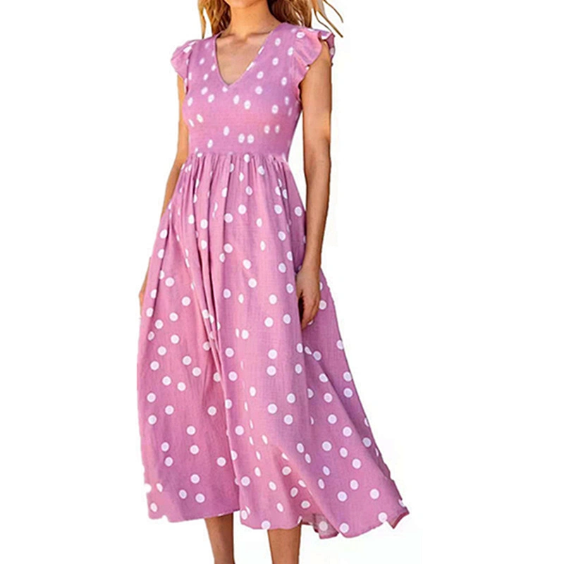 women's fashion casual printed dress