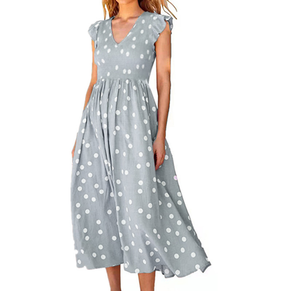women's fashion casual printed dress