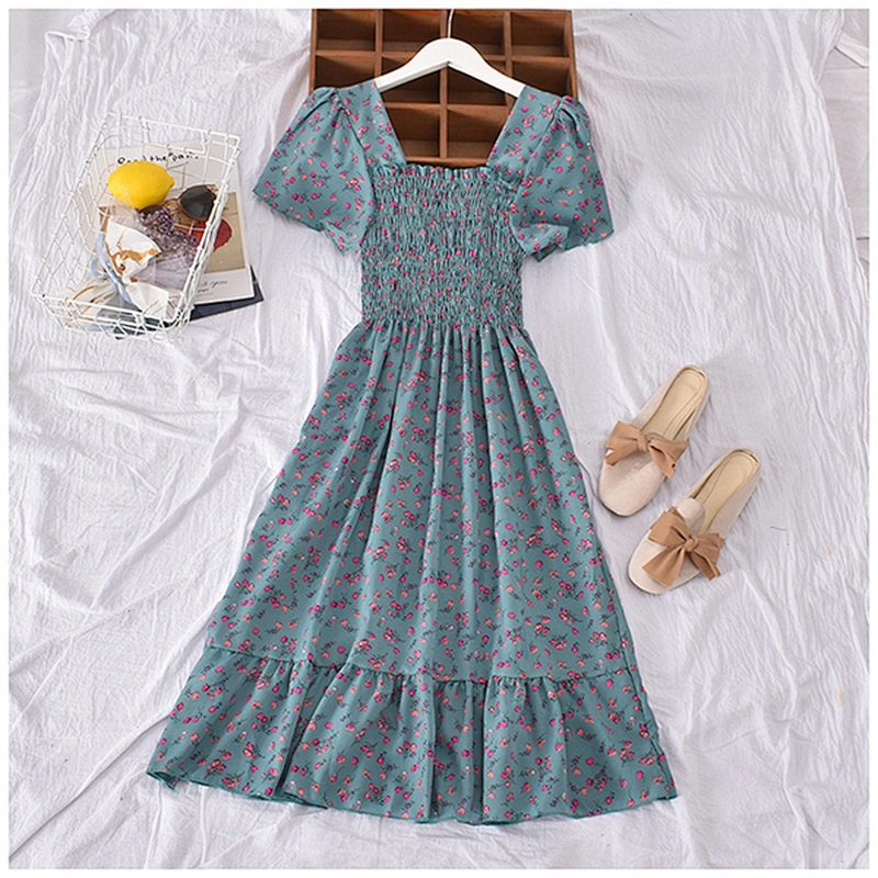 women's fashion casual printed dress