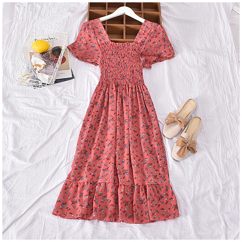 women's fashion casual printed dress